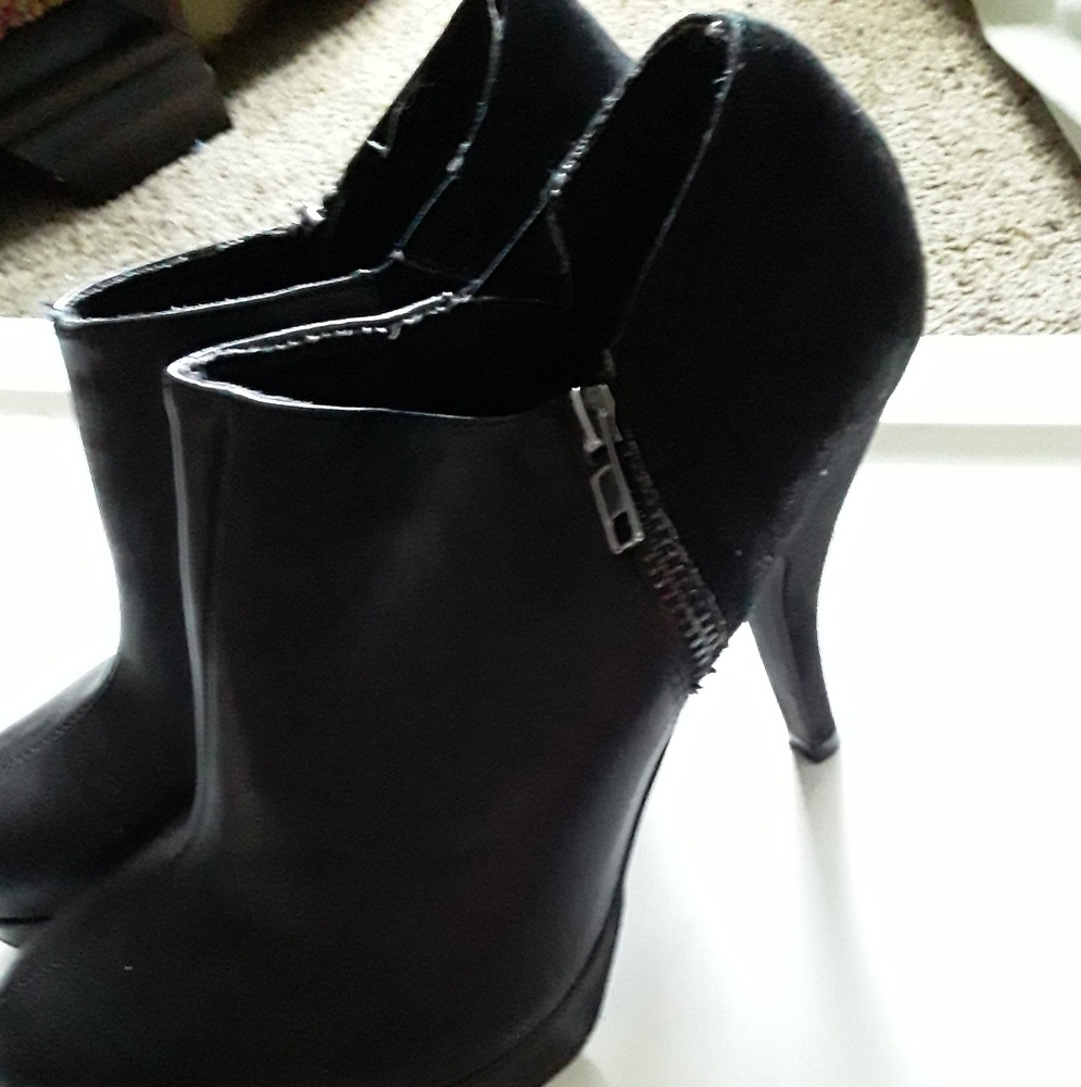 Black booties